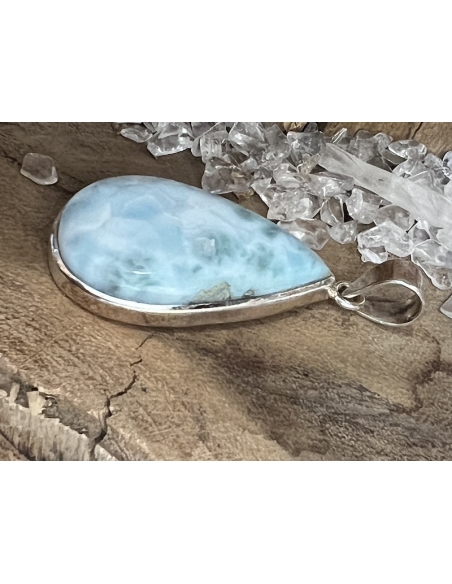 Larimar - přívěsek stříbro Ag 925