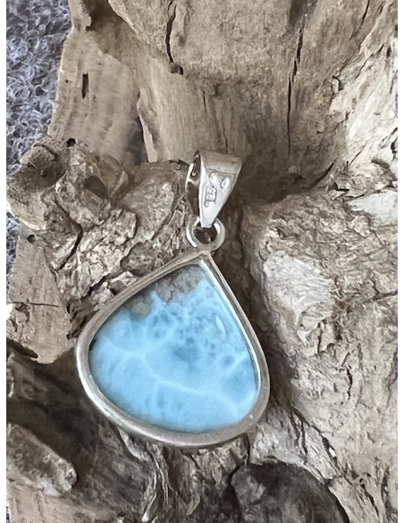 Larimar - přívěsek stříbro Ag 925