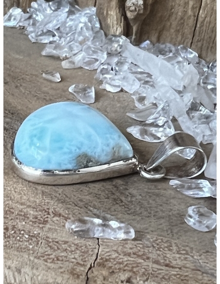 Larimar - přívěsek stříbro Ag 925