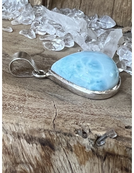 Larimar - přívěsek stříbro Ag 925
