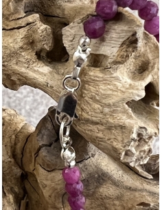 Rubín - náhrdelník v brusu 2