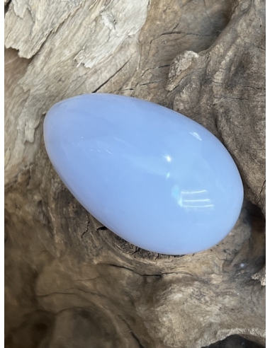 Chalcedon - Yoni vejce s otvorem