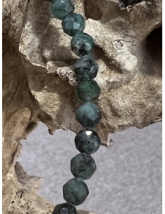 Smaragd - náramek brus ( 4 mm )