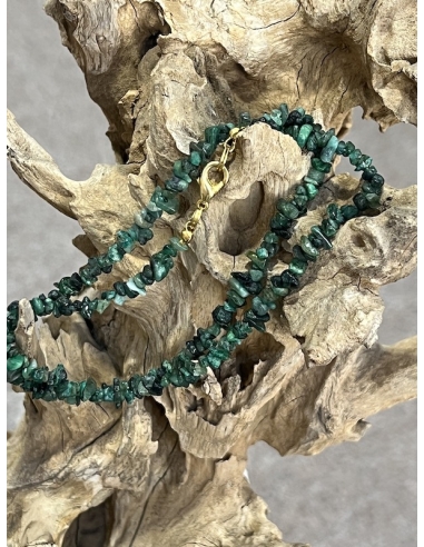 Smaragd - náhrdelník -  nepravidelné kousky