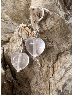 Růženín - náušnice Stříbro Ag 925