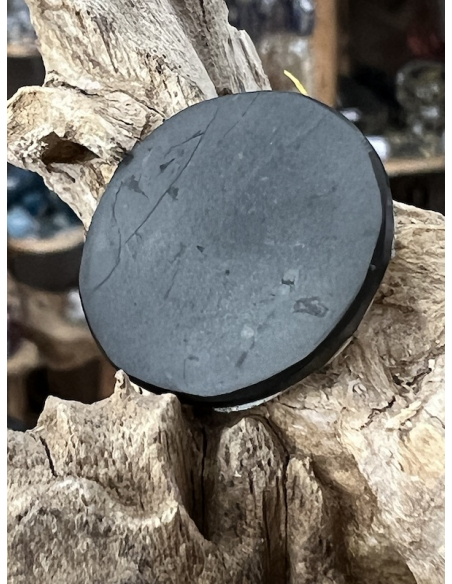 Šungit -  ochranná destička ( samolepka )