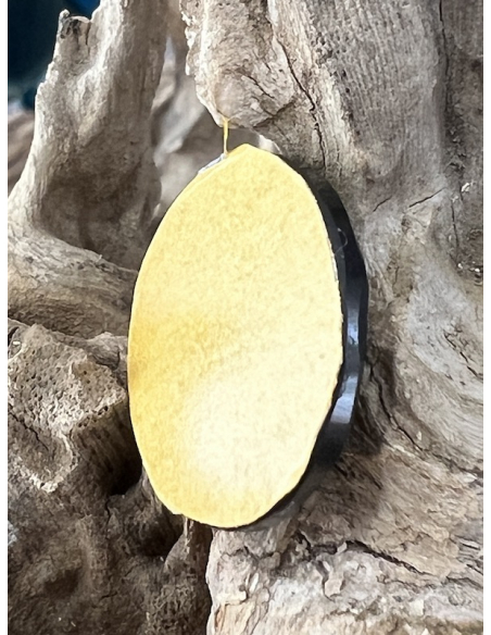 Šungit -  ochranná destička ( samolepka )