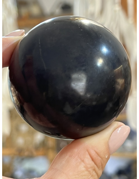 Šungit - koule leštěná