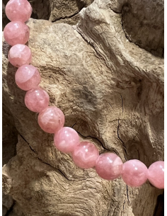 Rodochrozit - náramek ( 4 mm )