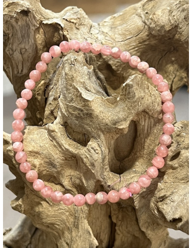 Rodochrozit - náramek ( 4 mm )
