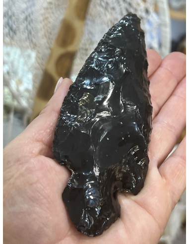 Obsidián duhový - hrot