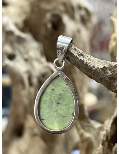 Chryzopras - přívěsek Stříbro Ag 925 / 1000 2