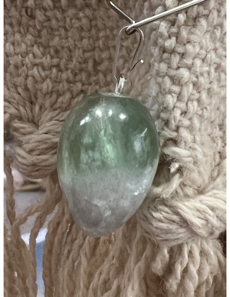 Fluorit - přívěsek srdíčko