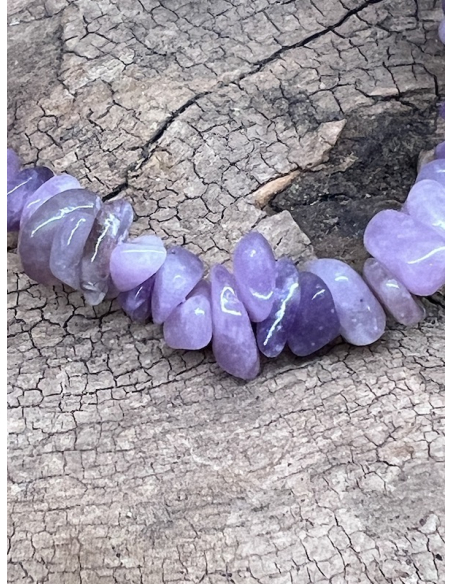 Lepidolit - náramek