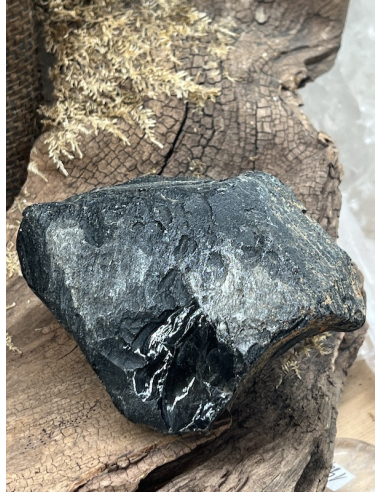 Obsidián černý - surový