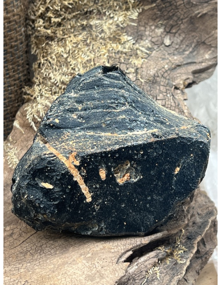 Obsidián černý - surový