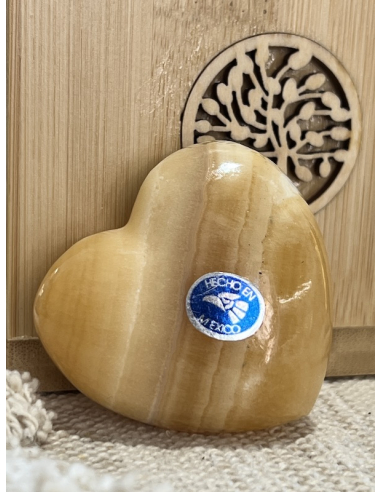 Kalcit oranžový - srdce