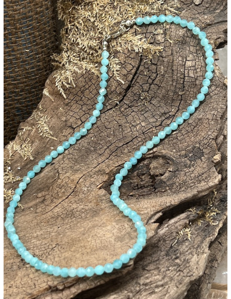Amazonit - náhrdelník ( 45 cm )