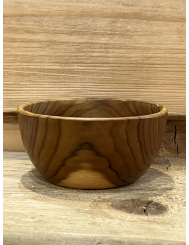 Miska - Teaková ( 11,5 x 6 cm )