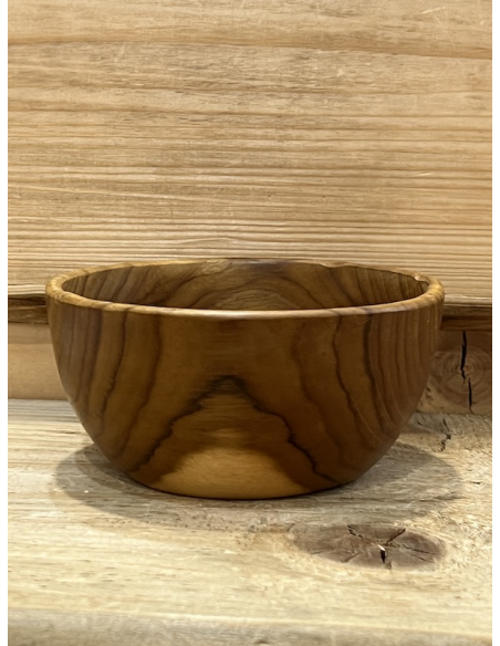 Miska - Teaková ( 11,5 x 6 cm )