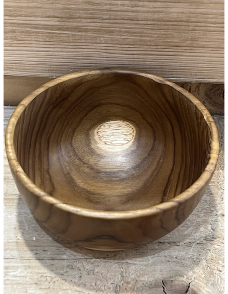 Miska - Teaková ( 11,5 x 6 cm )