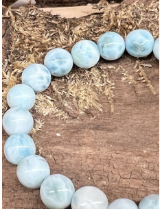 Larimar - náramek ( 8 mm ) 2