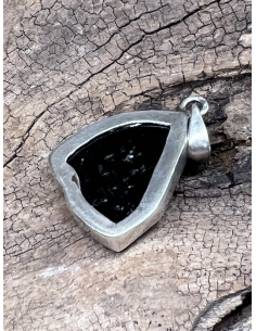 Turmalín zrcadlo - přívěsek Stříbro Ag 925 / 1000 2