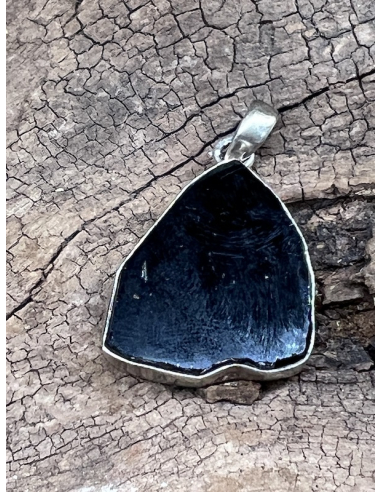 Turmalín zrcadlo - přívěsek Stříbro Ag 925 / 1000