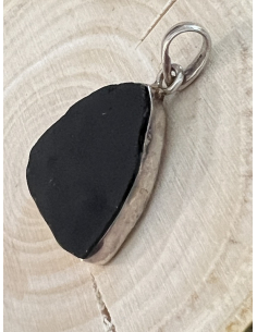 Turmalín zrcadlo - přívěsek Stříbro Ag 925 / 1000