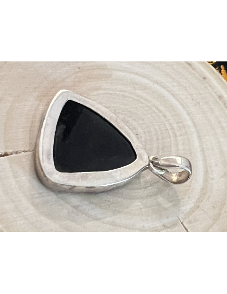 Turmalín zrcadlo - přívěsek Stříbro Ag 925 / 1000