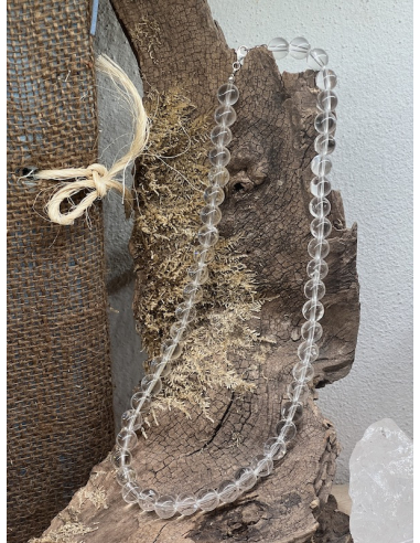 Křišťál - náhrdelník - kulička ( 10 mm )