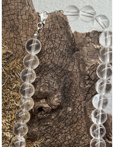 Křišťál - náhrdelník - kulička ( 10 mm )