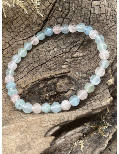 Morganit - náramek ( 6 mm ) 2