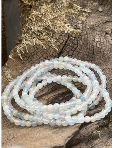 Morganit - náramek ( 4 mm )