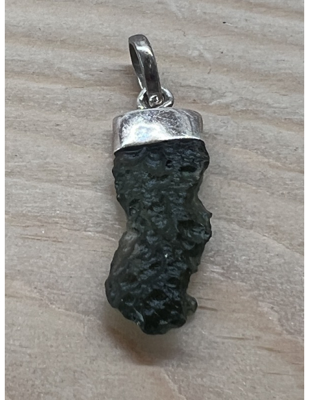 Vltavín - přívěsek stříbro Ag 925/ 1000