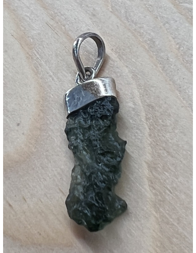 Vltavín - přívěsek stříbro Ag 925/ 1000