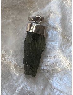 Vltavín - přívěsek - stříbro Ag 925 / 1000 2