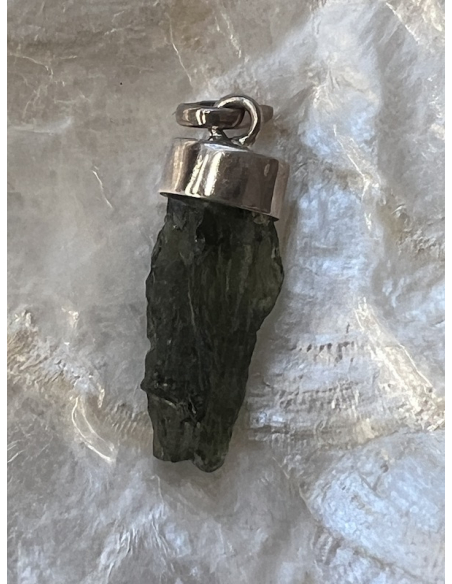 Vltavín - přívěsek - stříbro Ag 925 / 1000