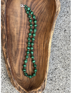 Malachit - náhrdelník ( 52 cm )