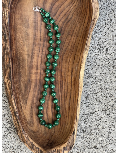 Malachit - náhrdelník ( 52 cm )