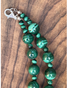Malachit - náhrdelník ( 52 cm ) 2