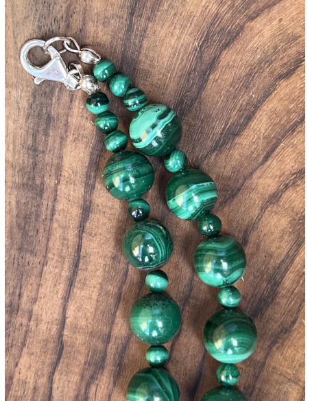 Malachit - náhrdelník ( 52 cm )