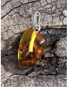 Jantar - přívěsek - Stříbro Ag 925 / 1000