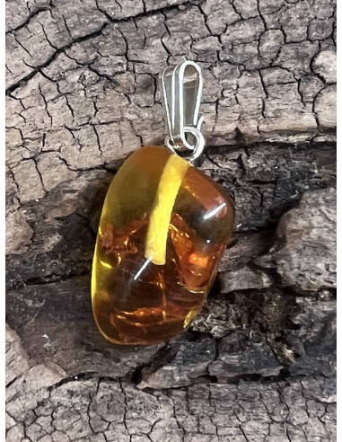 Jantar - přívěsek - Stříbro Ag 925 / 1000