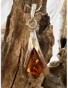 Jantar - přívěsek - stříbro Ag 925 2