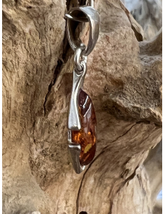 Jantar - přívěsek - Stříbro Ag 925 2