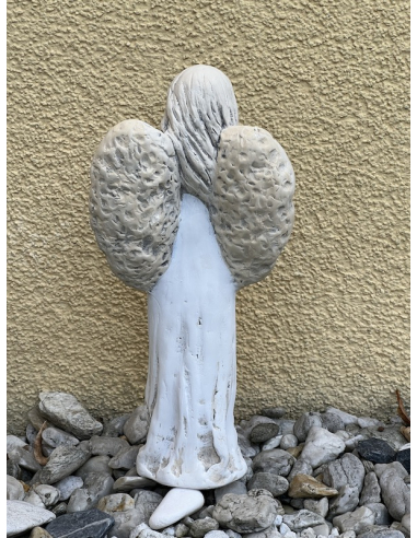 Anděl / víla - s květinami