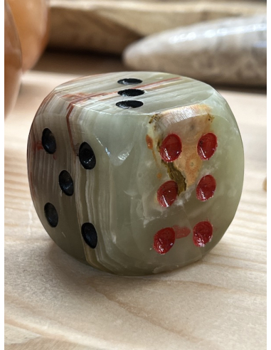 Zlatý onyx - kostka - Pákistán ( 168 g )