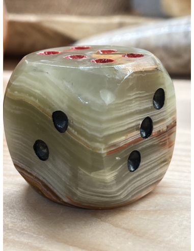 Zlatý onyx - kostka - Pákistán ( 168 g )