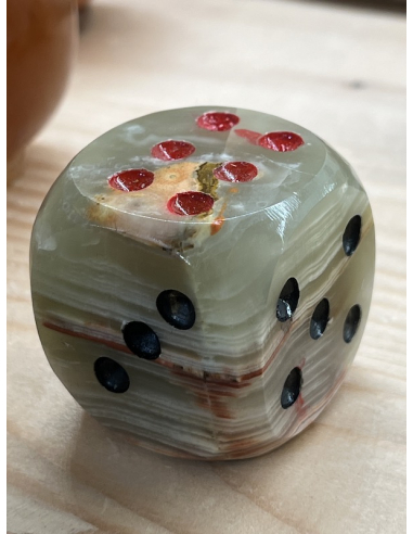 Zlatý onyx - kostka - Pákistán ( 168 g )